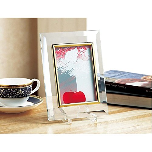 Amazon.co.jp: 高級クリスタルフォトフレームDX/写真立て 〔L版対応